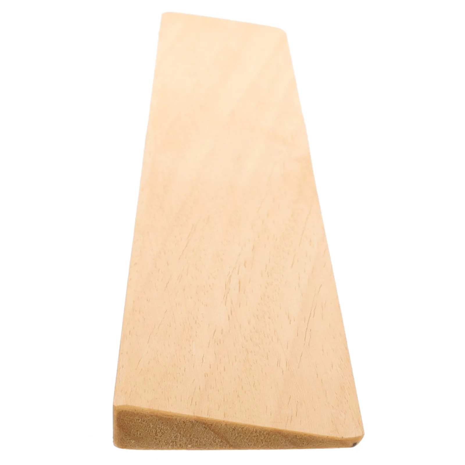 Solid Wood Slope Mat 50x5x1 White Door Threshold Ramp for Steps Wheelchair Home Office Construction Tool Sweeping Robot Pad