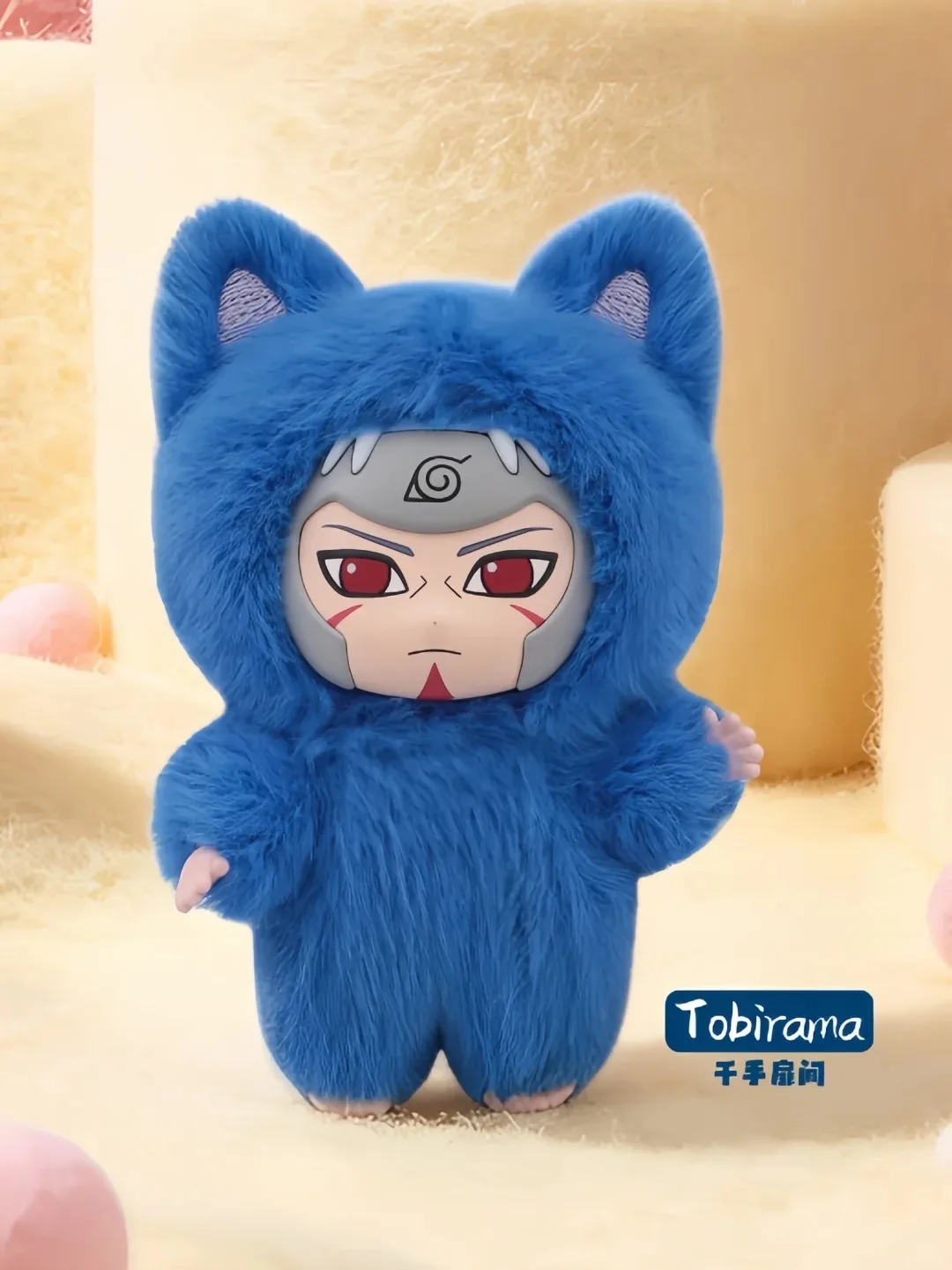 TOPTOY Eaki Naruto V3 Kitten Land Serie Blind Box V2 Pyjama-Plüsch-Vinylfigur Bewegliche Figur Itachi Sasuke Obito Überraschungsspielzeug