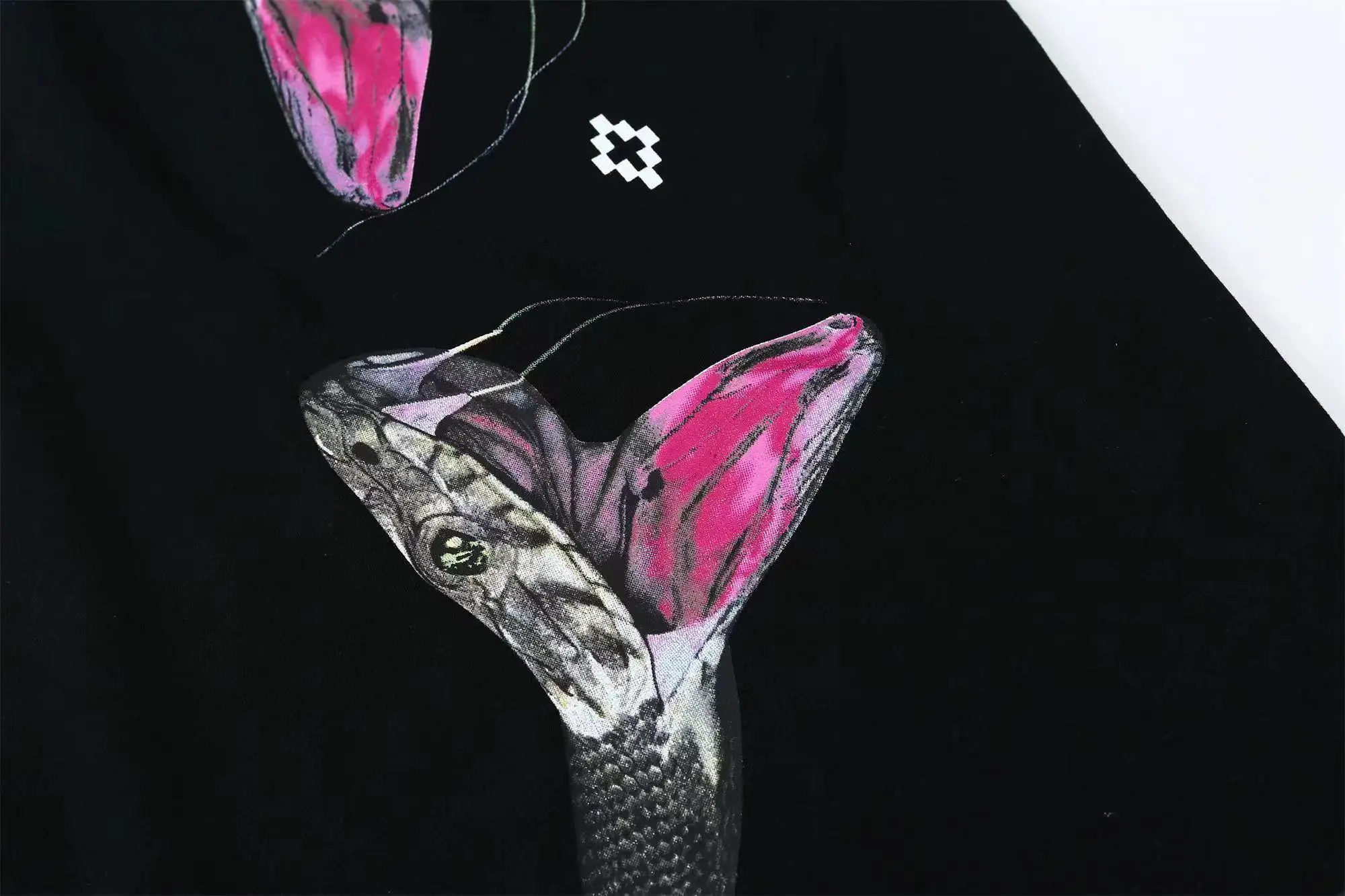 حقيقية مارسيلو بيرلون Mb فايبر أجنحة قصيرة الأكمام المطبوعة نمط تي شيرت الرجال والنساء ملابس عالية الجودة