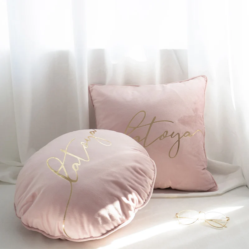 

Fashionable Soft Velvet Golden Pillow for Home DecorComfortable Cushions for a Stylish and Cozy Home