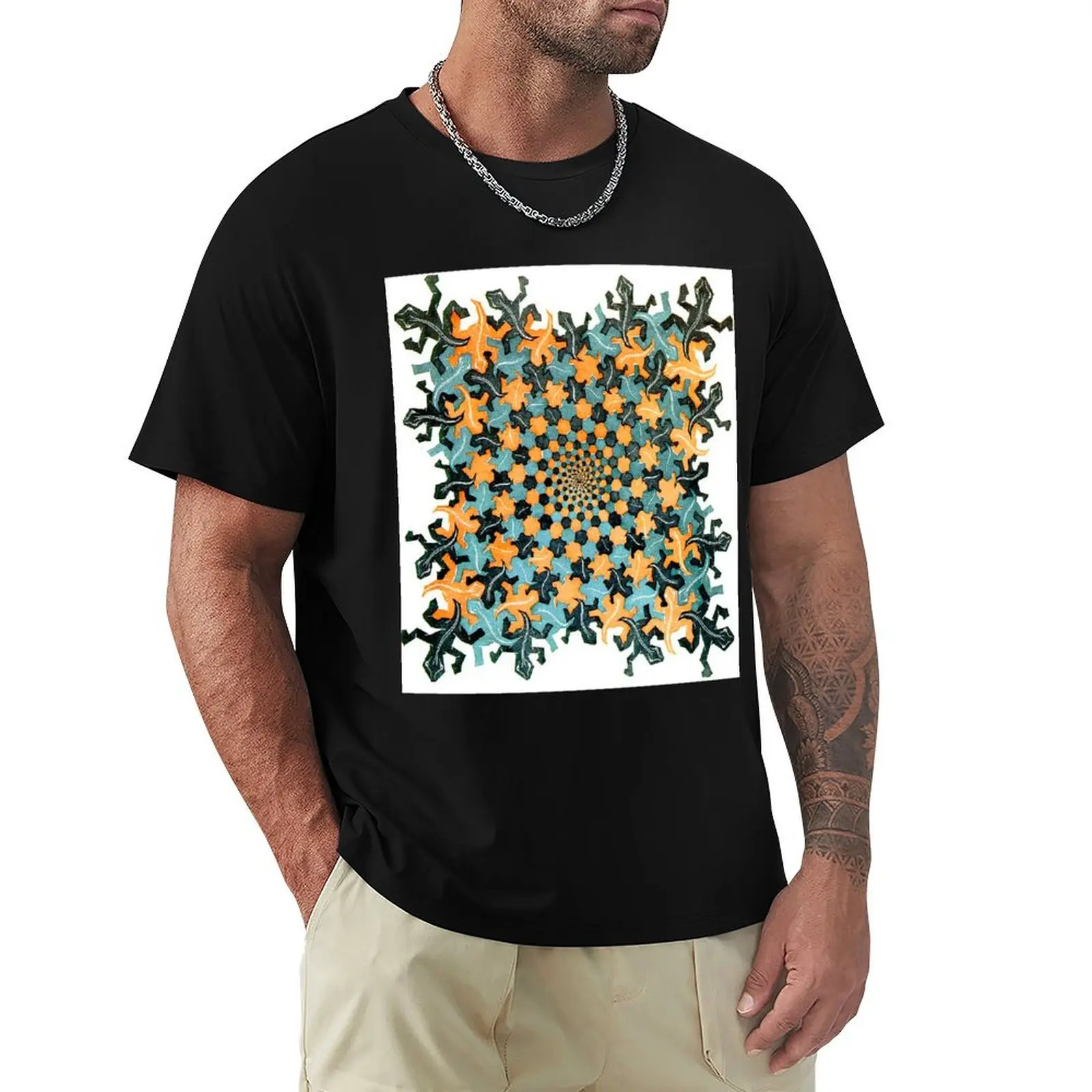 

m c escher T-Shirt Casual Daily Outfit T-Shirt