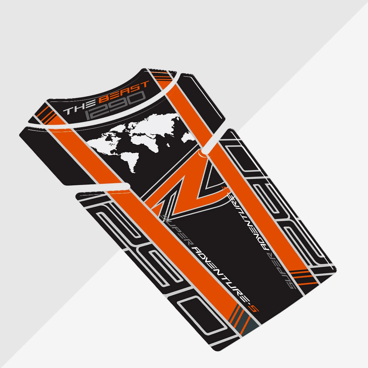 

Для KTM 1290 SUPER ADVENTURE R 2017-2023 2022 2021 2020 2019 наклейка на топливный бак 3D гелевая наклейка защитные наклейки на топливный бак