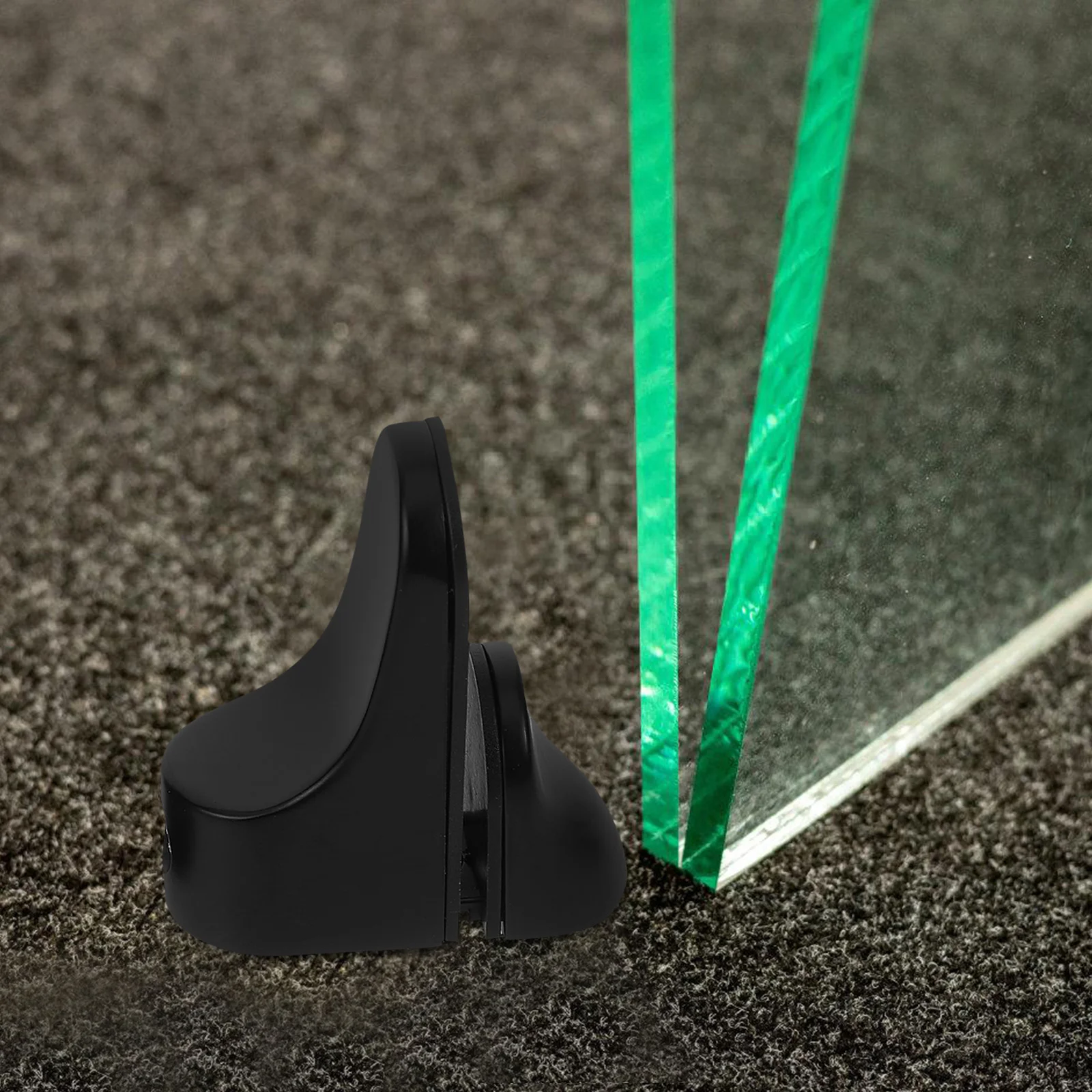 

2Pcs Glass Shelf Brackets Zinc Alloy Stable Support for Bathroom Shower Mirror Frameless Glass Fixing Clamp Holder