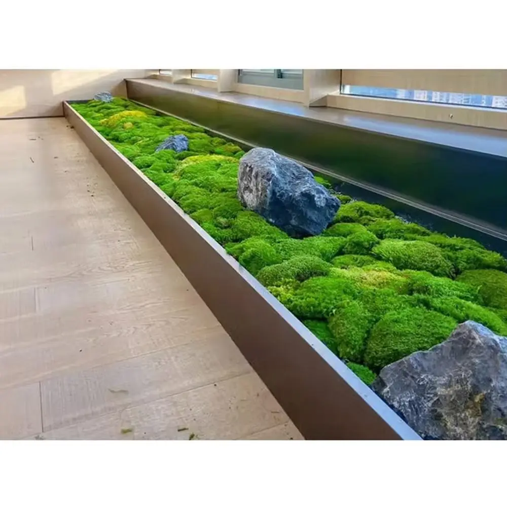 

1Set For Potted Plants Simulation Moss Flower Moss Home Garden Decors Green Moss DIY Crafts Ornaments Micro Landscape Fake Grass