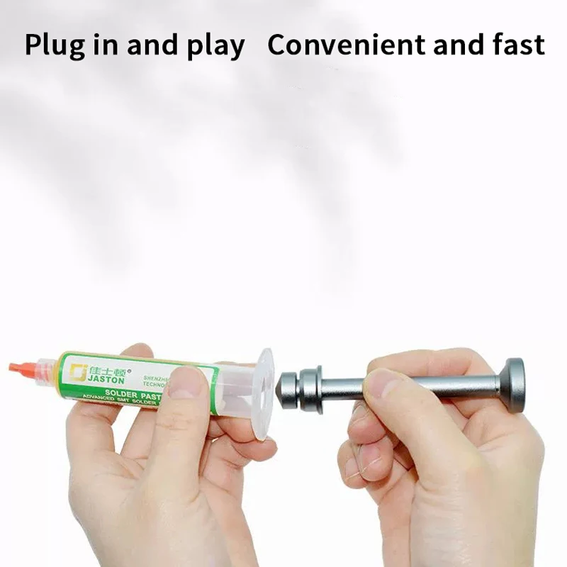 Aluminum Alloy Putter For Solder Flux Paste UV Glue Green Oil Propulsion Mobile Phone BGA PCB Solder Mask Repair Tool