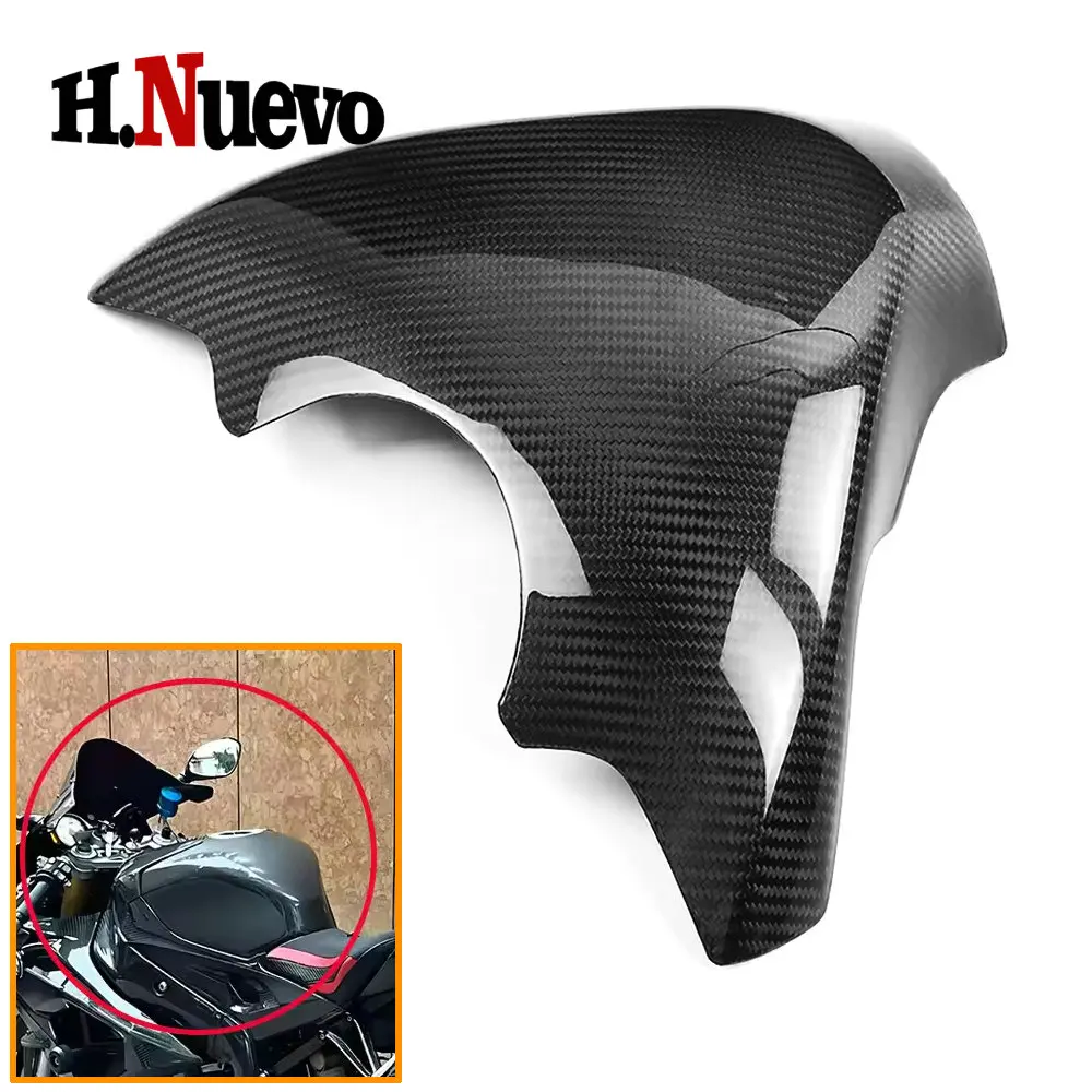 

Motorcycle Accessories Carbon Fiber Fuel Gas Tank Cover Protector Fit For BMW S1000RR 2008 2009 2010 2011-2017 2018