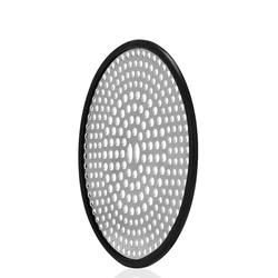 Stainless Steel & Silicone Shower Drain Hair Catcher - Easy Clean Mesh Trap for Drain Protection