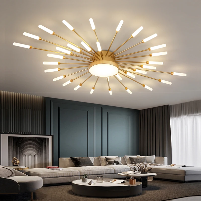 

New Style LED Ceiling Lights For Studyroom Bedroom Dining Room Foyer Kitchen Villa Apartment Indoor Home Lighting Creative Lamps