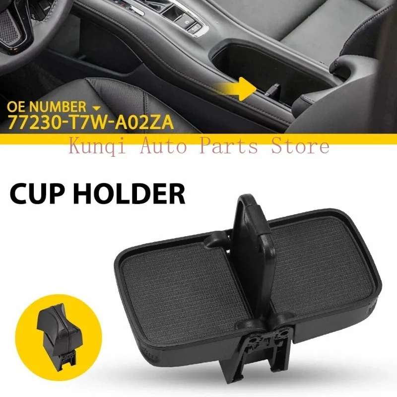 Car Cup Holder 77230-T7W-A02ZA 77230-T7W-A02ZA Cup Holder Insert Part Console Cup Holder Forhonda HRV HR-V 2016 2017 2018 New