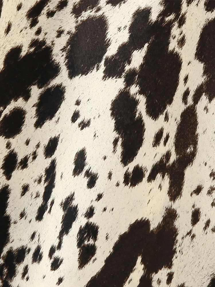 ヒョウホルタードレスアニマルプリント V ネック背中の開いたサテンサスペンダーローブルーズ痩身休暇ビーチキャミソールロングドレス