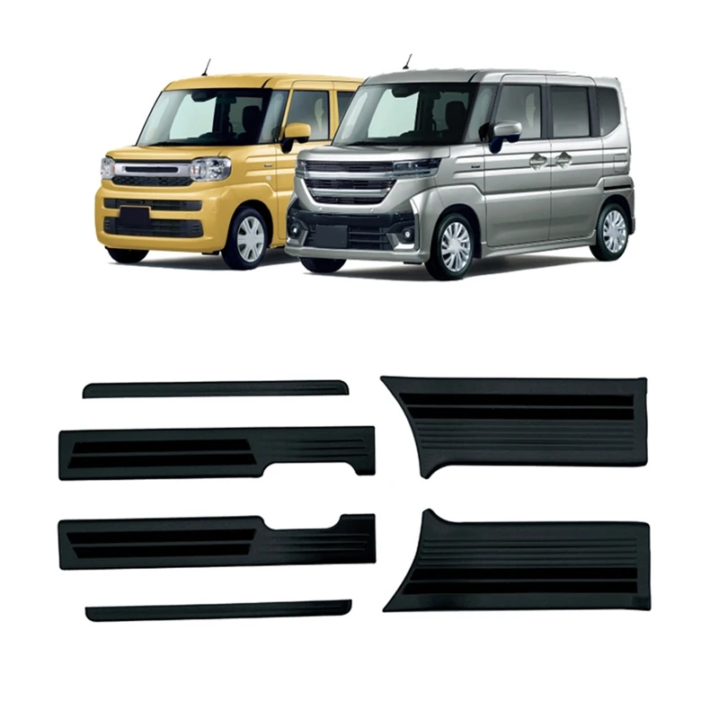 Car Stainless Steel Door Sill Scuff Plate Welcome Foot Pedal For Suzuki Spacia/Spacia Custom MK54S MK94S 2024