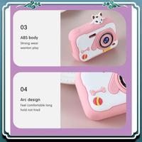 A8S HD Dual Lens 4000W Pixel 5472X4104PX Photo Resolution Without Memory Card Children's Camera,Brown Easy To Use
