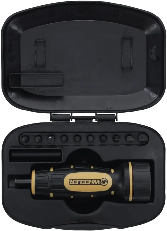 

Precision Torque Wrench for Firearm Maintenance with Inch/Pounds Scale, Bits, and Case for Scope Mounting and Gunsmithing