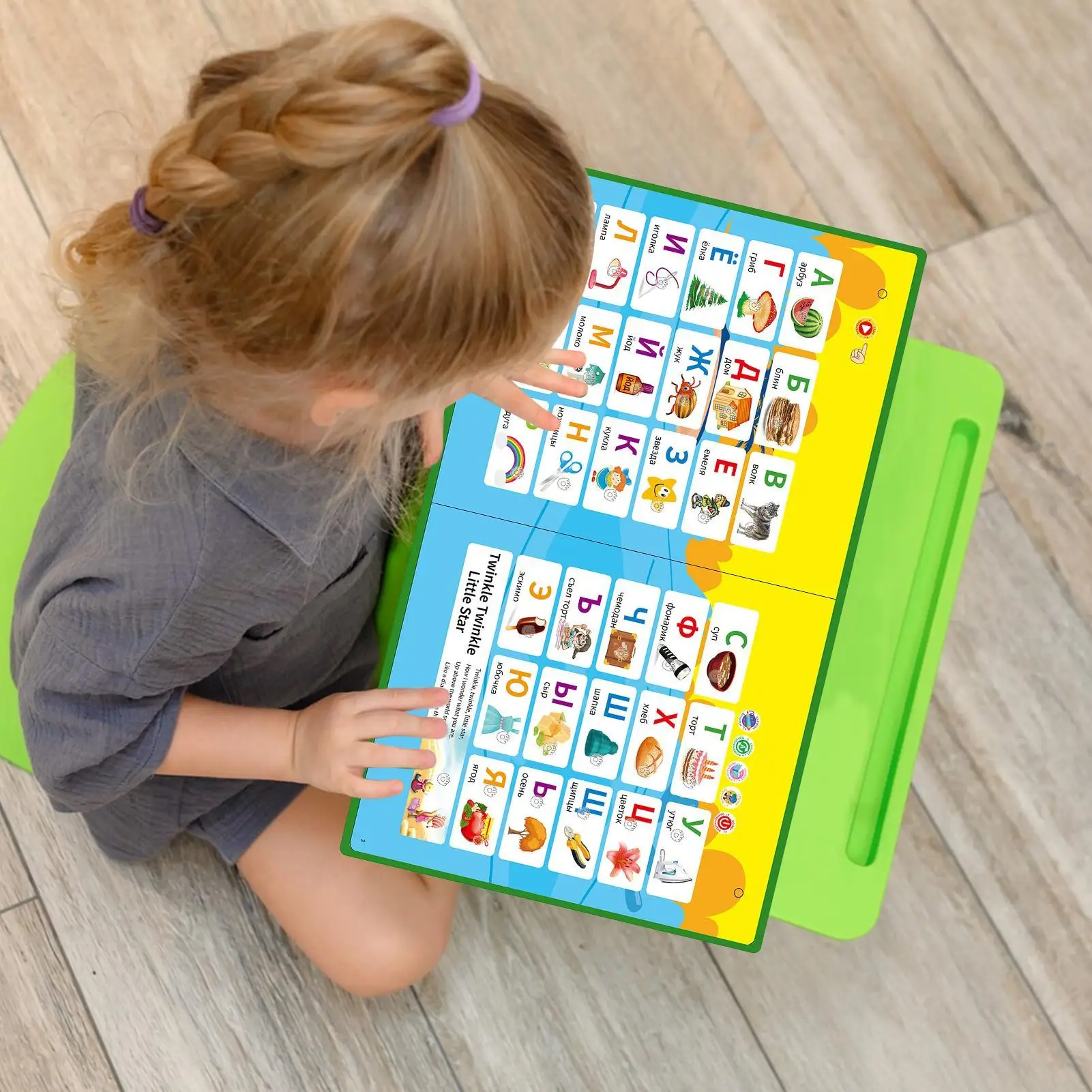 Russian Letters Learning Toy Russian Letter Talking Book Words And Numbers Learning Toy For Beginners Travel Home Homeschool