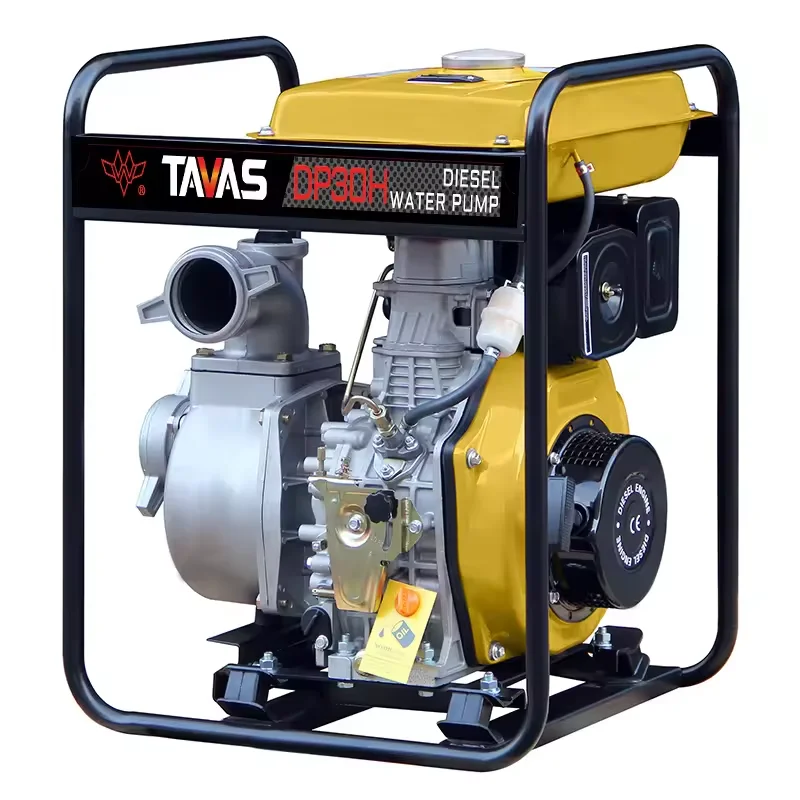 

Yellow Color DP30 178F Recoil Start Agriculture Engine Water Pump With Electric Start