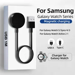 For Samsung Galaxy Watch Charger Smart Watch Charger USB Fast Charging Cable For Galaxy Watch 5 Pro 5 4 3 Active 2 1 Charger