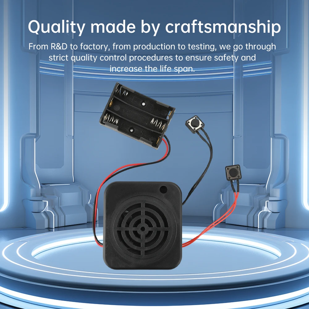 4,5 V DIY Sprachaufzeichnungsbox Message Box Modul klarer Klang für Kuscheltiere/Geschenk/Sprachaufzeichnungsbox DIY Sprachnachrichtenbox