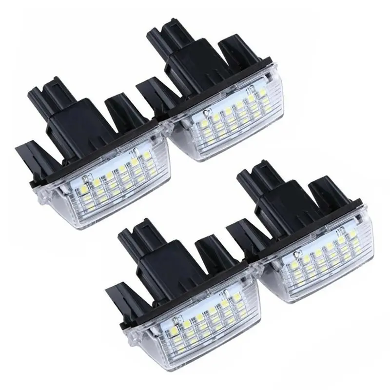 40PCS LED License Number Plate Lights Lamp For Toyota Camry Avalon Auris E18 Vios Esquire Esquire EZ Noah Proace City-L94A