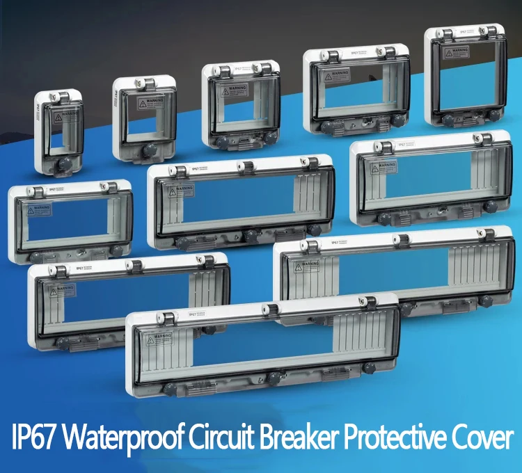 new protection window cover waterproof window cover circuit breaker protection cover switch window IP67 waterproof box