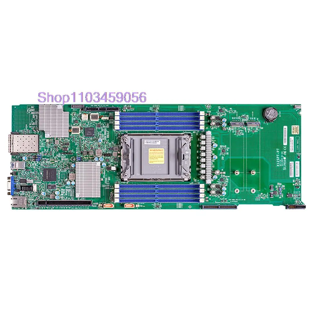 LGA-4189 2TB 3DS DDR4-3200MHz C621A 6XSATA 3 For Supermicro Server Motherboard X12SPT-PT