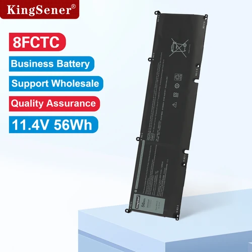 KingSener 11,4 V 56WH 8FCTC batería para DELL G15 5510 5511 5520 5515 5521 serie para DELL XPS 15 9500 G7 15 7500 serie 56Wh