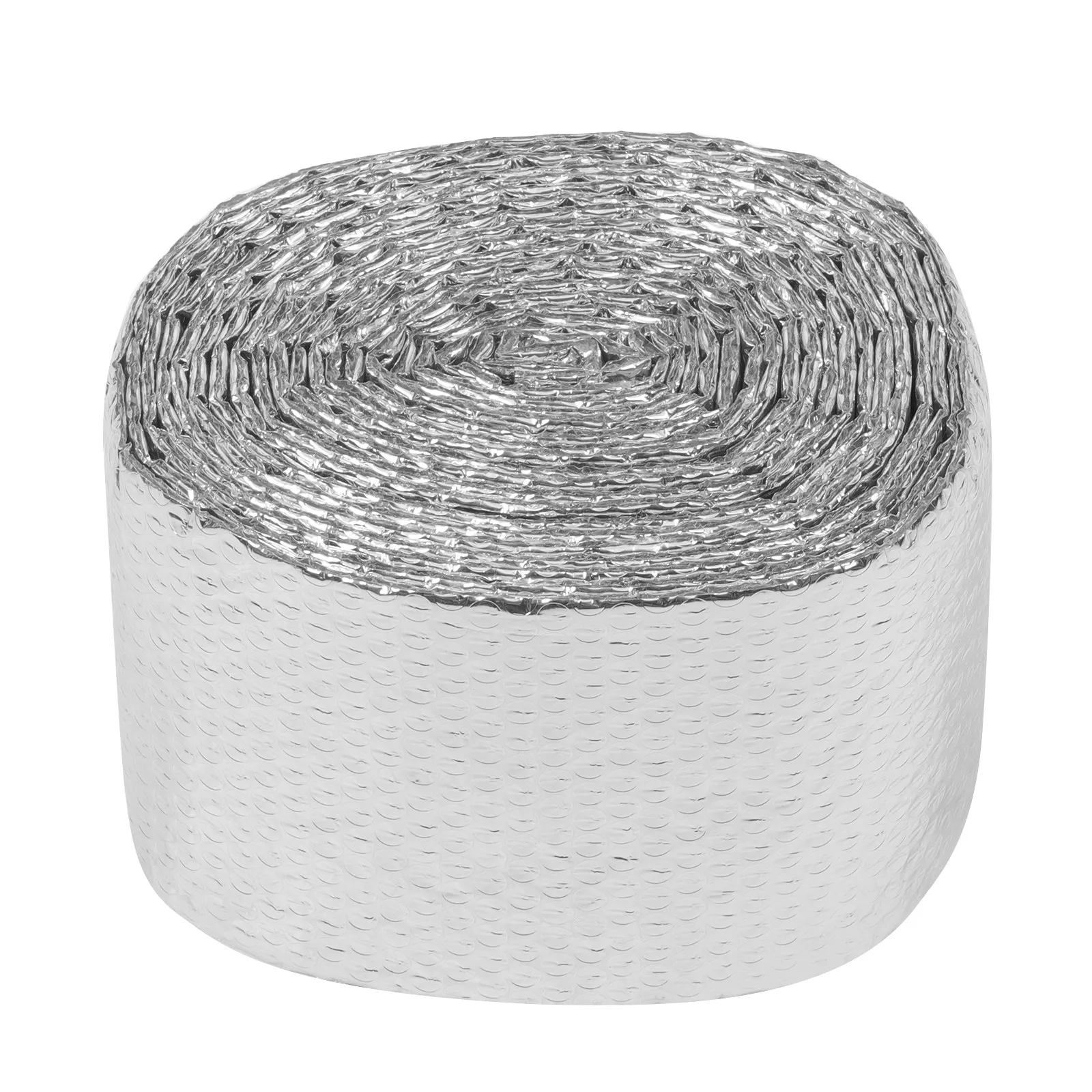 

Рулонная теплоизоляция из алюминиевой фольги с пузырьковой прослойкой для изоляции труб и стен в доме