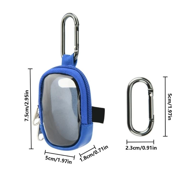 غلاف واقٍ مقاوم للصدمات لمشغل MP3 يحافظ على آمنة الجهاز مع نافذة واضحة .066A