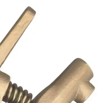 500A Copper Welding Ground Clamp High Current Earth Clip 360 Rotating For Steel Pipe Plate Secure Grip Heavy=Duty Hand Tool