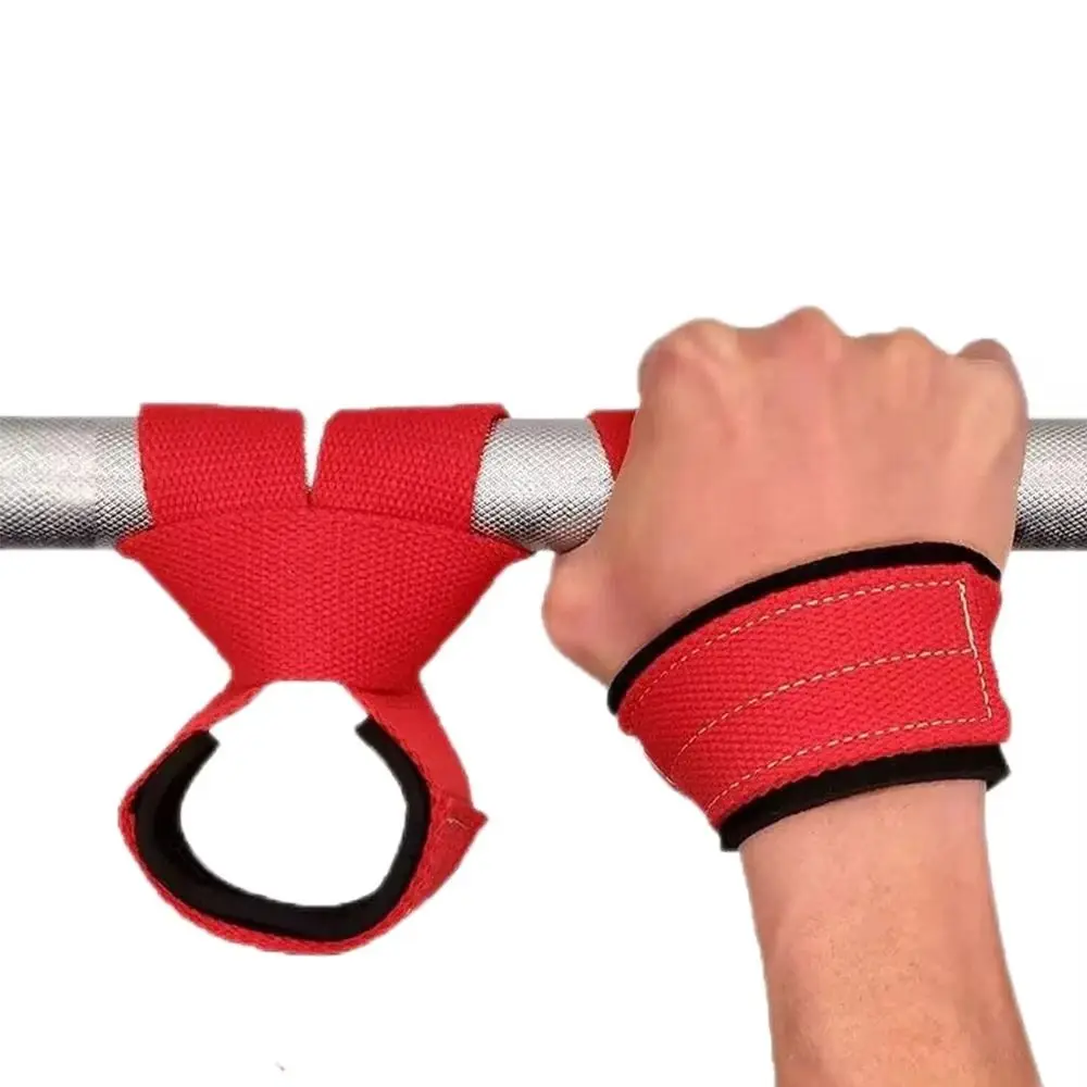 1 Paar Fitness-Hebegurte für Langhantel, Rutschfeste Handgelenkbandagen, Hilfsgurte für Krafttraining