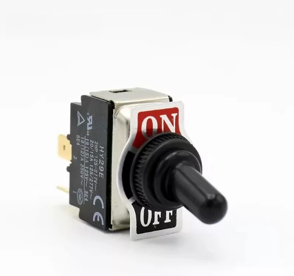 HY29E 29D 29K 2nd/3rd gear 4/6/9-pin knob switch rocker arm toggle switch