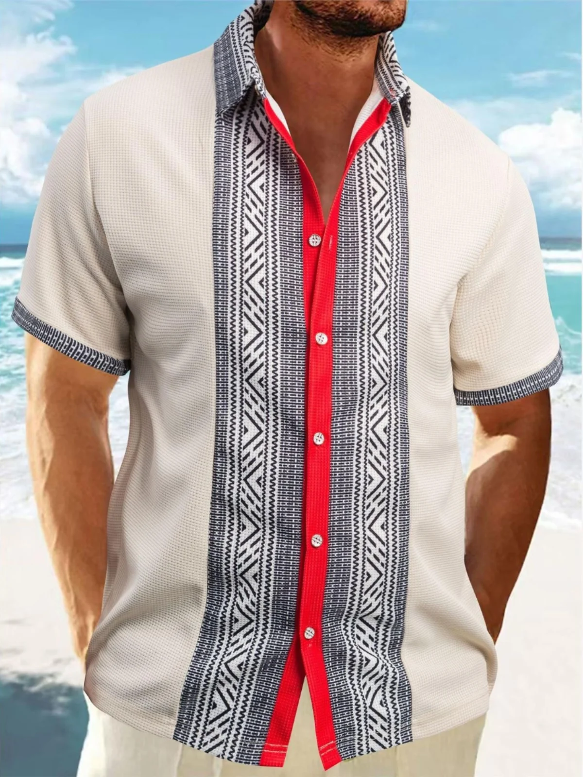 

Casual Plaid ort Sve irt Men's Loose Fit Breathable Moisture ng Summer irt Regular Thin Pure Color