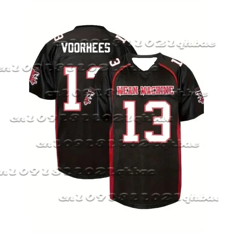 25-26 قميص كرة القدم الأمريكية العصرية يعني آلة 18 Crewe قميص كرة القدم الرياضي الرجال التجفيف السريع تنفس بدلة سباق #4