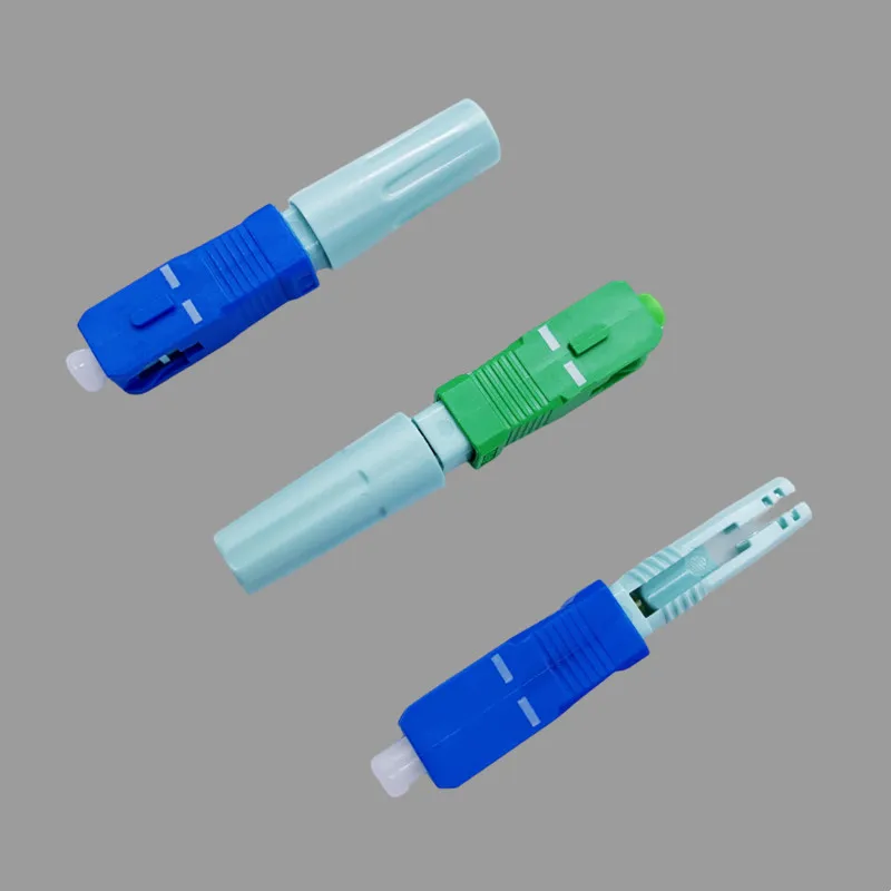 

FTTH Fiber Optic Connector SC APC Connector Fast Fiber Optic Connector SC UPC Connector Single -mode Fiber Connector Upc Fiber