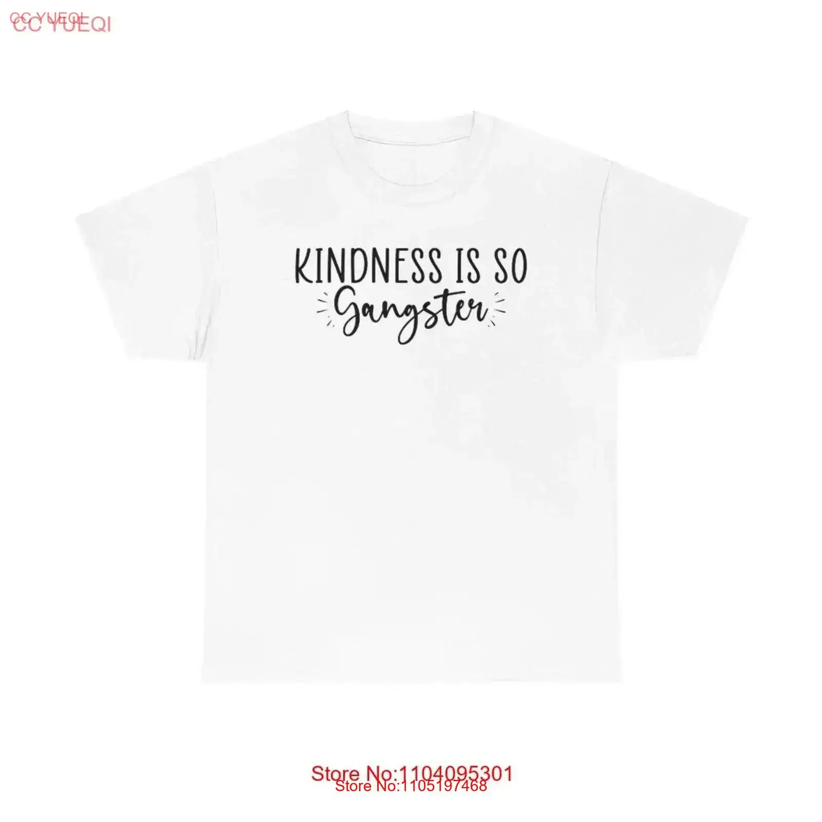 Kindness Heavy Cotton T Shirt vintage Washed Slightly streetwear Comfortable Top For Everyday Wear fashion Breathable