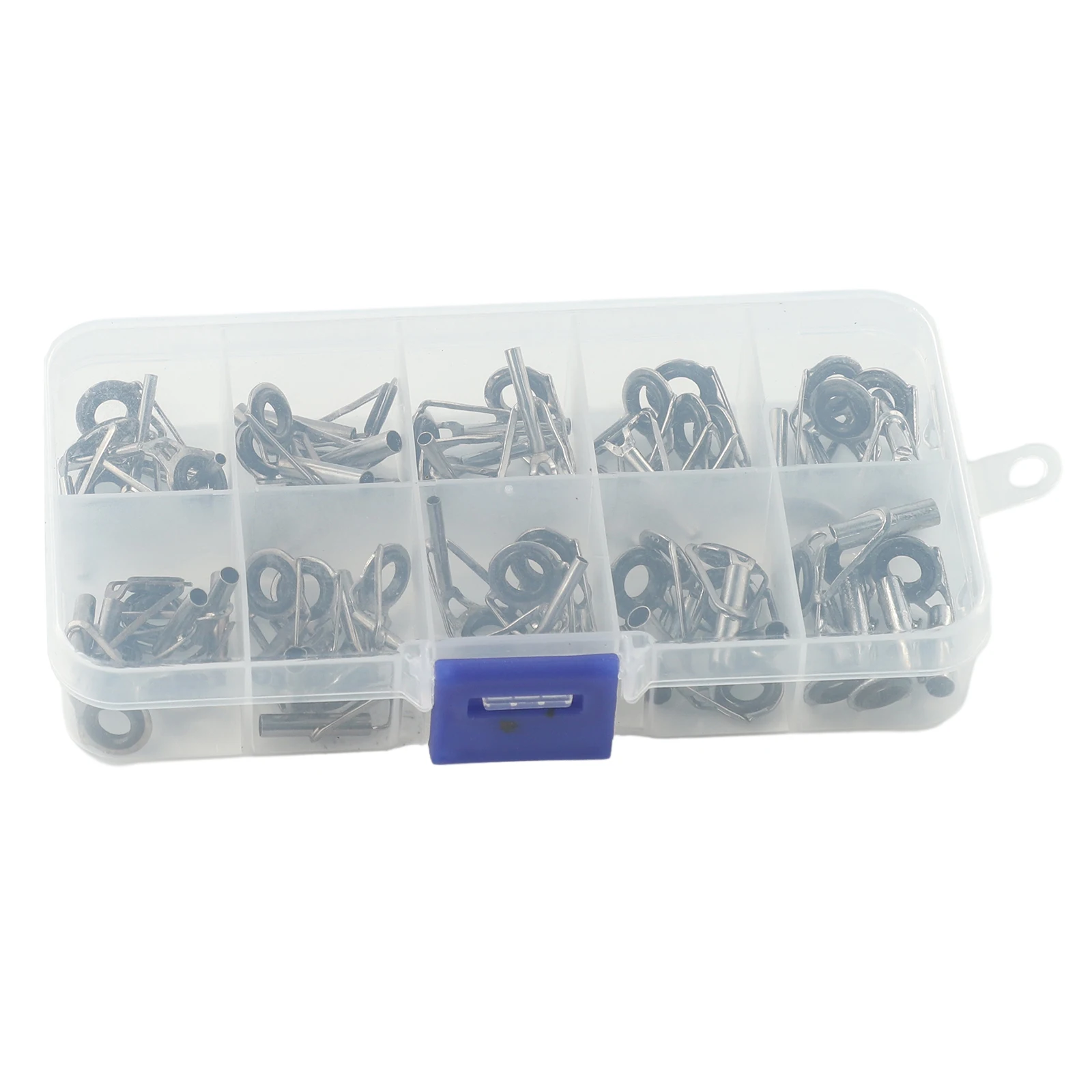 

Набор для ремонта концевых колец удилищ, 50 шт., керамические кольца на основах из нержавеющей стали, размеры вставок от 1,6 мм до 3,8 мм