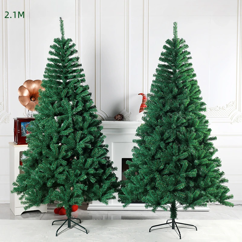 PVC Christmas Tree Encryption Fir Artificial Decoration Tree Indoor and Outdoor Christmas atmosphere decoration film 90cm-180cm