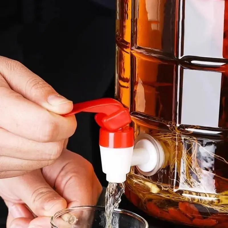 Beverage Dispenser Replacement Spigot Universal Plastic Valve Fits 1-5 Gallon Wine Juice Water Cold Drink Dispensers