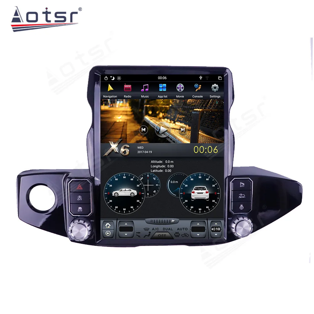 For Jeep Wrangler 2018-2021 Carplay PX6 13 Inch Vertical Touch Screen Android 13.0 Car Radio Multimedia Stereo Player Head Unit