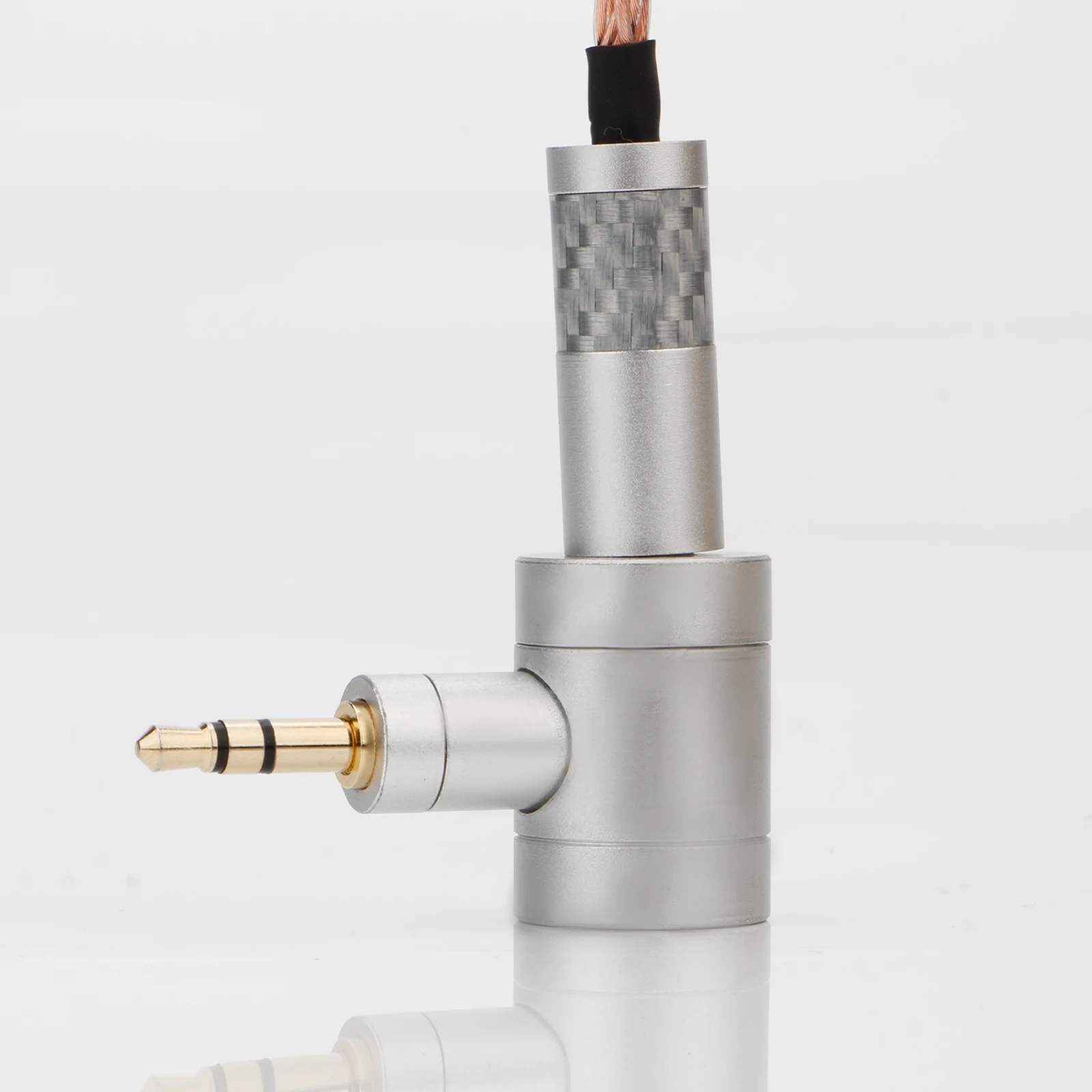 HIFI Hoek 2.5 MM/3.5 MM/4.4 MM Evenwichtige Adapter voor Telefoons Muziekspelers 4.4mm Vrouw naar 2.5mm 4Pole Oortelefoon Adapter