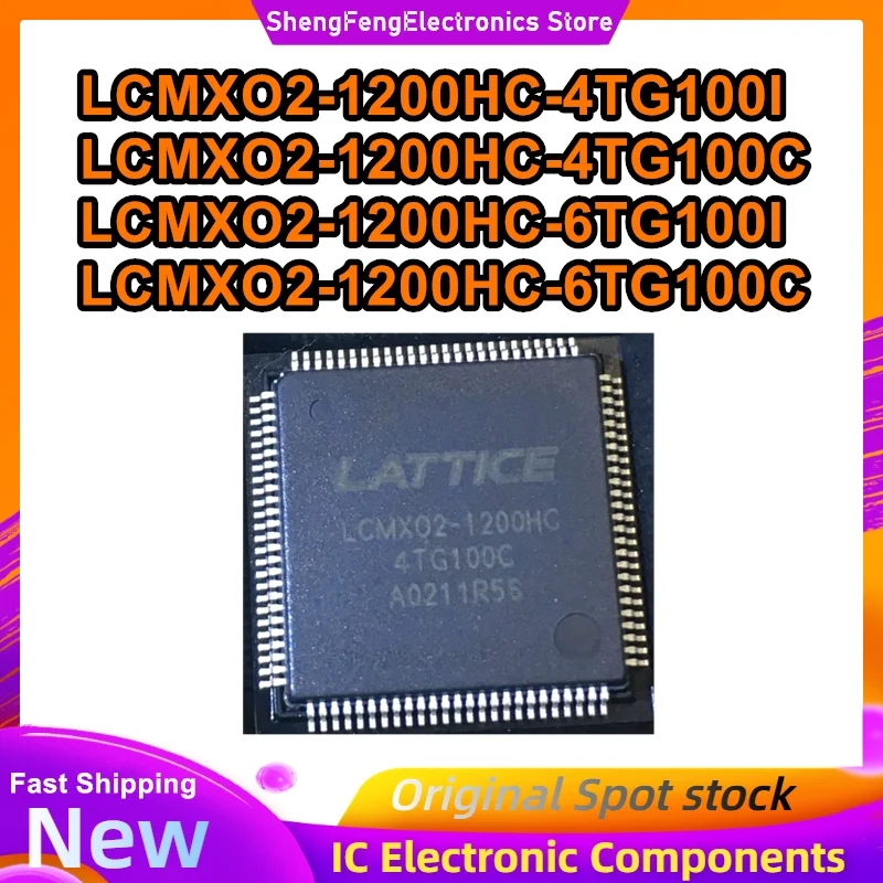 LCMXO2-1200HC-4TG100I LCMXO2-1200HC-4TG100C LCMXO2-1200HC-6TG100I LCMXO2-1200HC-6TG100C TQFP-100 IC Chip 100% New Original in st