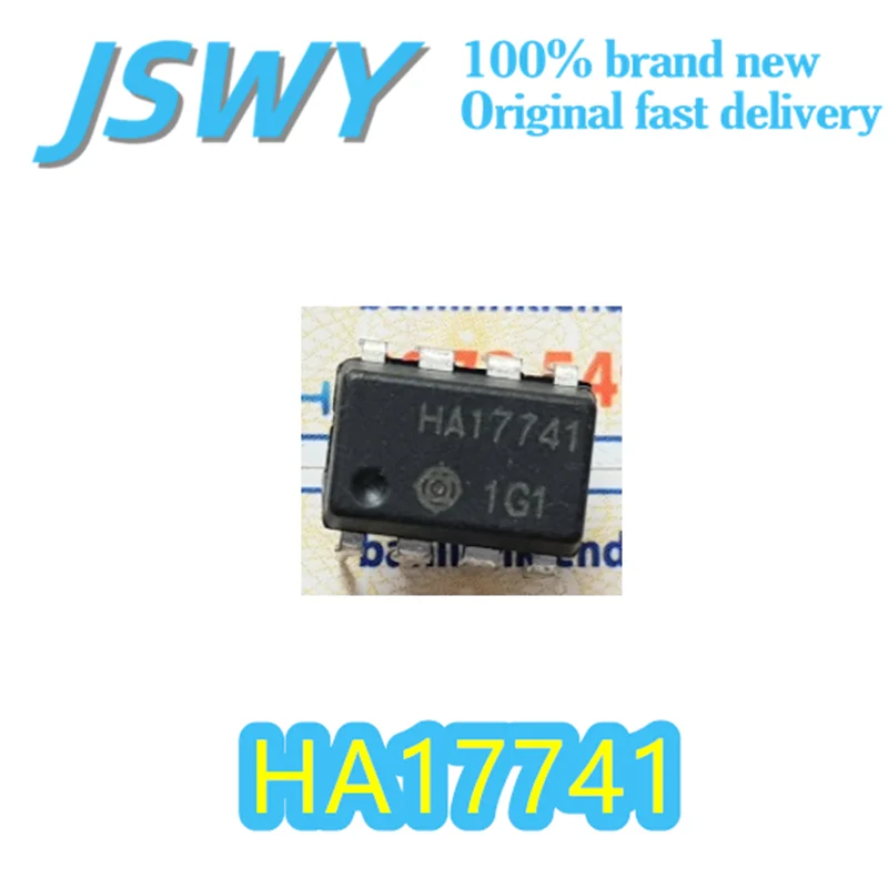 

(10/50 pieces) HA17741 Original genuine DIP-8 universal op amp 106dB high gain ±13V wide output Electronics Speed delivery