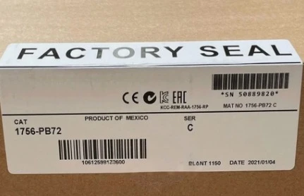 Brand New 1756-PB72 Power Supply 18-32VDC/5V 10A 1756PB72 High Quality Hot Sales Fast Delivey