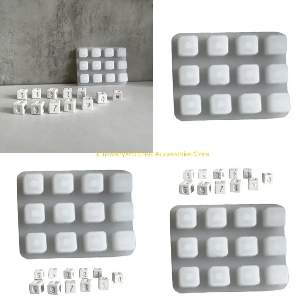 

31KD Silicone Bead Shaped Mold for Cake Soap Chocolate Baking Decoration