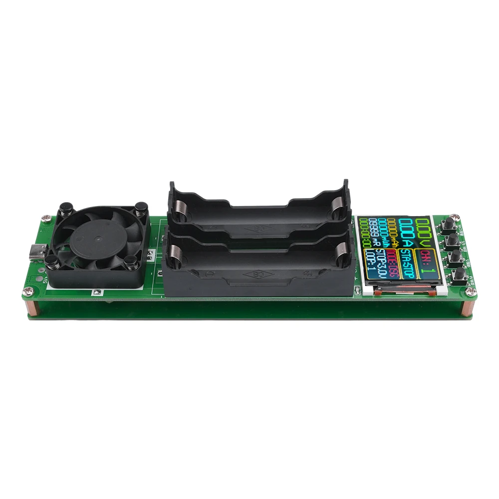 Imagem -05 - Lithium Battery Capacidade Tester Resistência Interna Automática Módulo Detector de Energia Dual Tipo-c Interface 18650