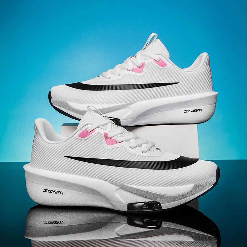 

Новинка 2025 года, мужская и женская спортивная обувь с отскоком, противоскользящая безопасная уличная обувь для бега, повседневная дышащая амортизирующая прогулочная обувь