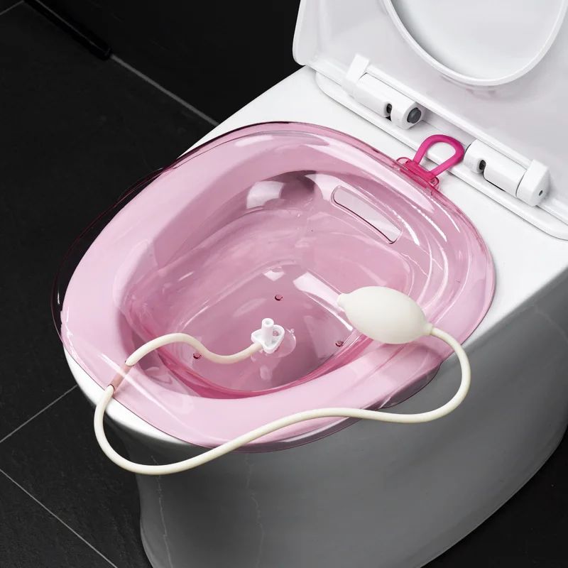 Folding Portable Bidet Maternity Self-Cleaning Private Parts Buttock Rinse Perineal Soak Bath Hemorrhoid Treatment Bidet