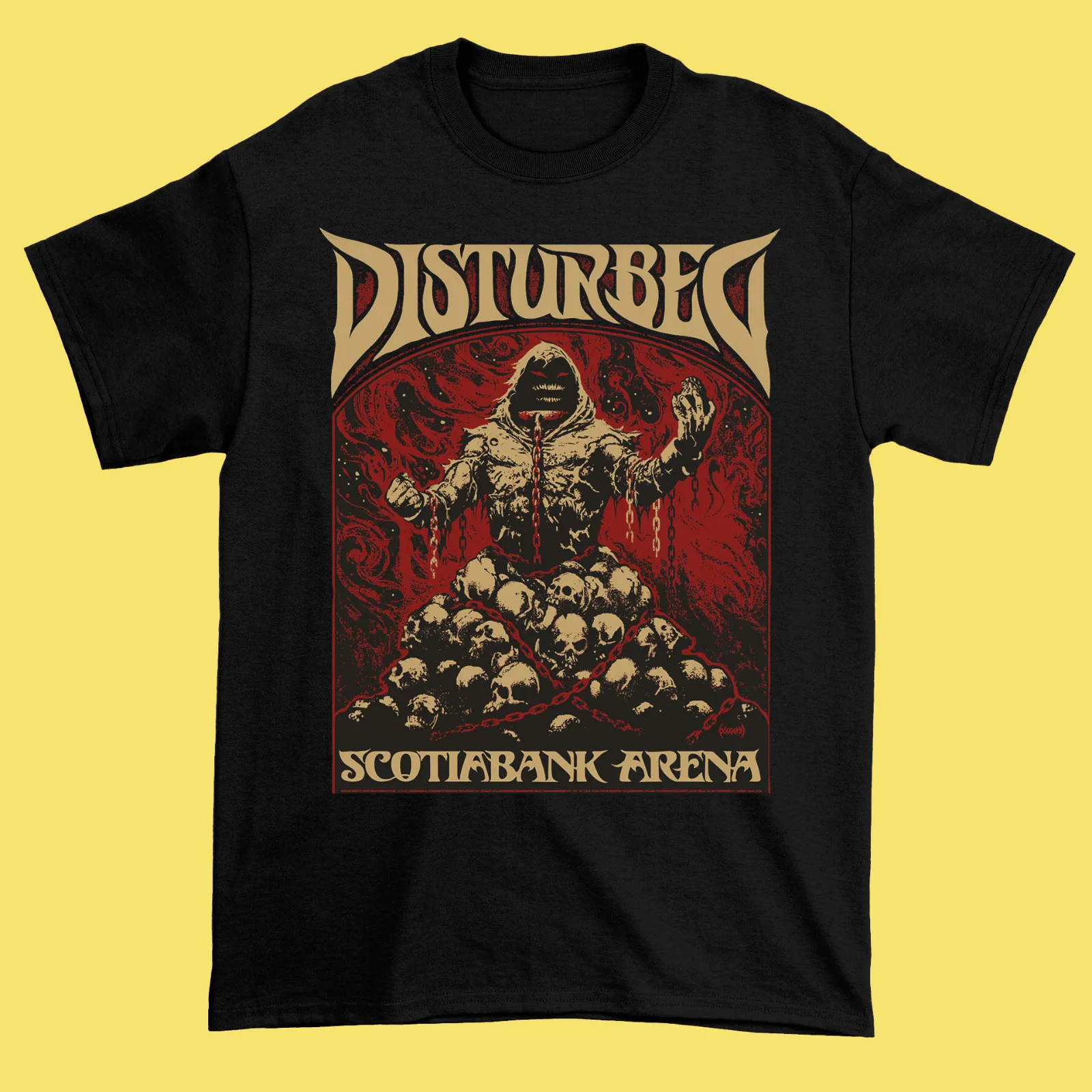 HOT DISTURBED Black Short Sleeve Gift For Fan size S to 345XL Unisex Shirt AD39