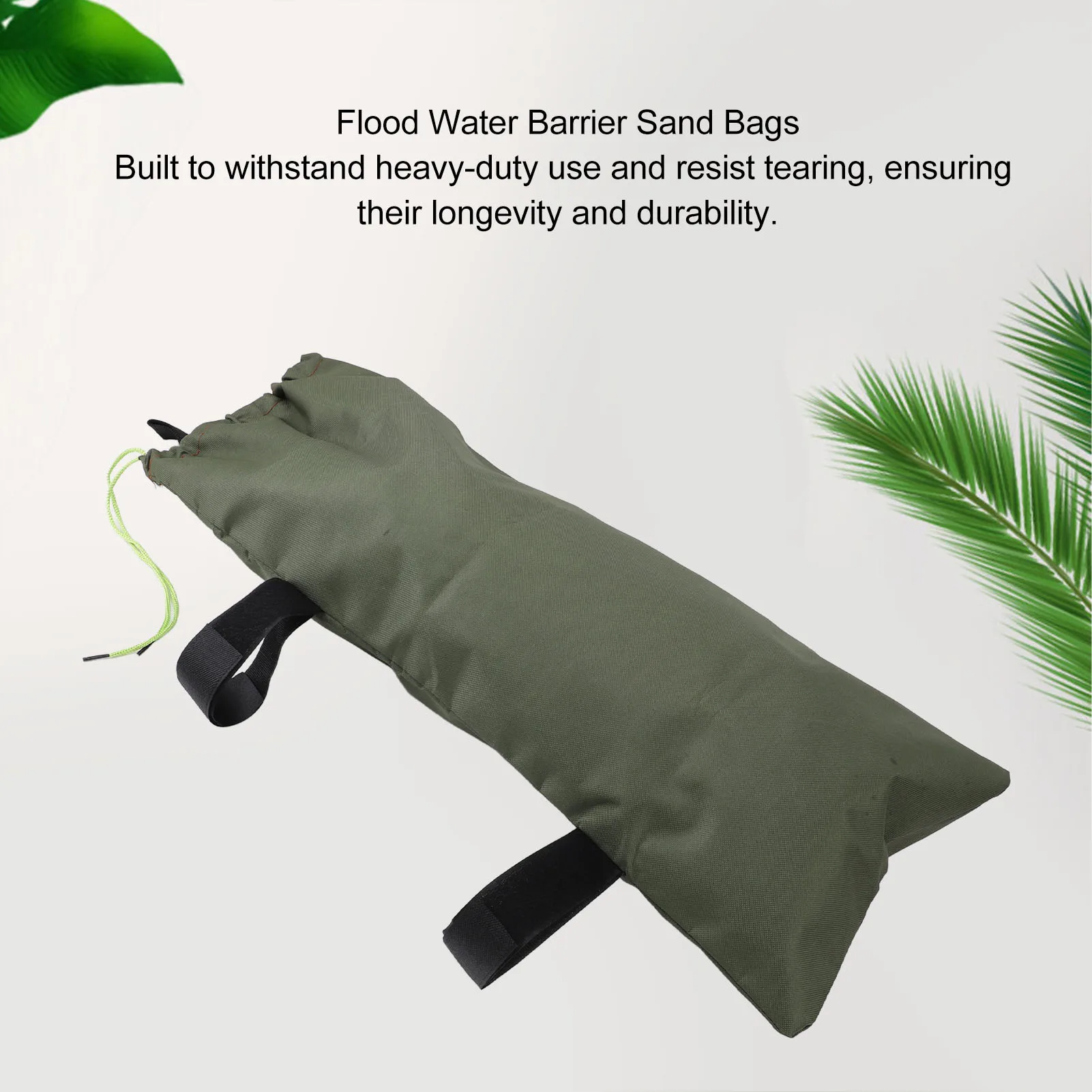 

4PCS Flood Prevention Sandbags Rain Wind Flood Barrier Sandbags 600D Oxford Cloth Canvas Thickened Multifunctional for Outdoor