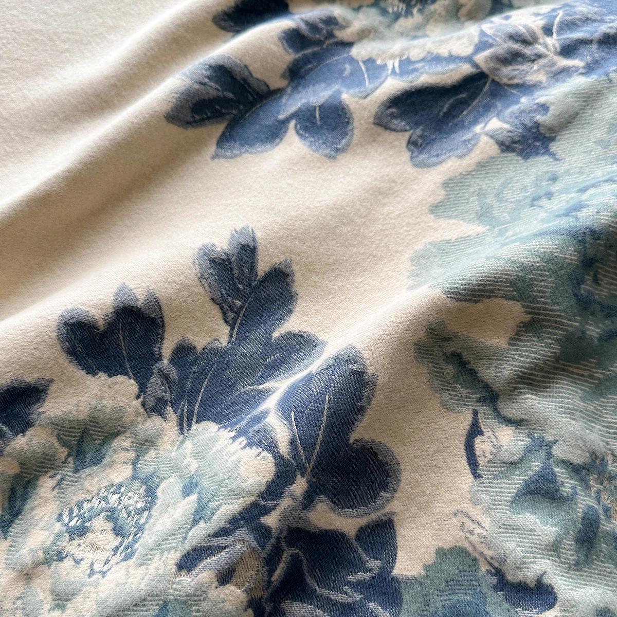 المرأة تقليد الكشمير شال دافئ نمط العرقية عباءة الأوشحة العصرية الأزهار طباعة الباردة والرياح وشاح #2