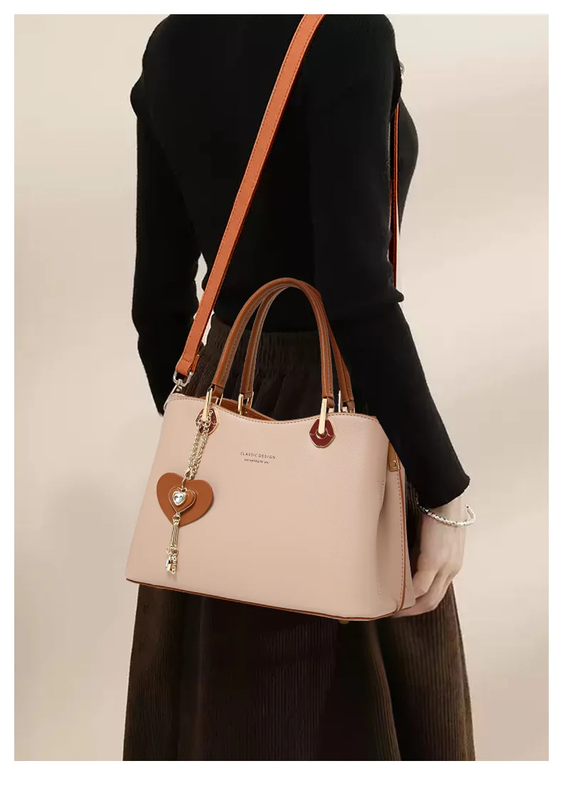 Aidrani Damen-Handtasche aus Echtleder 2026 Sommer Leichte Luxus-High-End-Umhängetasche für Geschäftszwecke – Detail 3